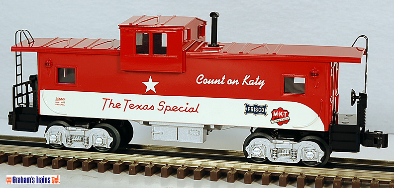 Lionel 6-36660 Texas Special Extended Vision Caboose