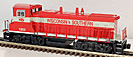 MTH 30-20013-1 Wisconsin Southern MP15AC Diesel Engine ProtoSound 2.0