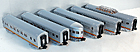 Lionel 6-25130, 6-25131, 6-25132, 6-35102, 6-35128, 6-35129 Santa Fe "El Capitan" Streamliner 6-Car Passenger Set