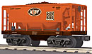 MTH 30-75370 A&W Root Beer Ore Car with Ore Load