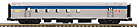 MTH Premier 20-68138 VIA Rail 70' Streamlined RPO Passenger Car