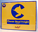 Lionel 6-31735 Chessie Diesel Freight Train Set with TMCC & Odyssey, Price Reduced Was $449