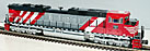 Lionel 6-38733 Burlington BNSF Heritage SD-70ACe Diesel Engine with Legacy