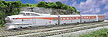 MTH 30-2210-1 Pennsylvania PRR Aerotrain with ProtoSound 2.0