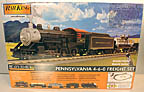 MTH 30-4215-1 Pennsylvania 4-6-0 Steam Freight Ready-To-Run O-Gauge Train Set, ProtoSound 3.0