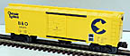 Williams WAL31 Chessie Single Door Boxcar #26491 Williams WAL31 Chessie Single Door Boxcar #26491