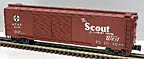 MTH Premier 20-93554 Santa Fe Double Door 50' Boxcar MTH Premier 20-93554 Santa Fe Double Door 50' Boxcar