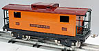 Lionel 217 Caboose Orange with Maroon Roof Standard Gauge Prewar Lionel 217 Caboose Orange with Maroon Roof Standard Gauge Prewar