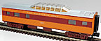 MTH 30-6090D Milwaukee Road Vista-Dome Passenger Car