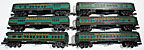 Williams Reading Railroad "King Coal" 6-Car 60' Semi-Scale Madison Passenger Car Set Williams Reading Railroad "King Coal" 6-Car 60' Semi-Scale Madison Passenger Car Set