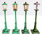 Lionel 56 Lamp Post Set of 4 - Prewar Lionel 56 Lamp Post Set of 4 - Prewar