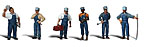 Woodland Scenics A2721 Train Mechanics Set of 6 Figures O-Scale