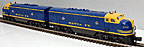 Lionel 6-18117 Santa Fe F-3 Diesel AA Units Set