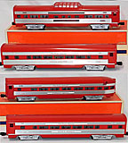 Lionel 6-29129 Texas Special 4-Car Aluminum Passenger Car Set Lionel 6-29129 Texas Special 4-Car Aluminum Passenger Car Set