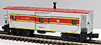 MTH 30-7716 AT&SF Bay Window Illuminated Caboose