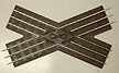 Lionel "O-27" Gauge 45 Degree Crossover O-27 Gauge Track, 6-65023 Lionel "O-27" Gauge 45 Degree Crossover O-27 Gauge Track, 6-65023