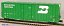 MTH Premier 20-93203 Burlington Northern 50' High Cube Boxcar #376887